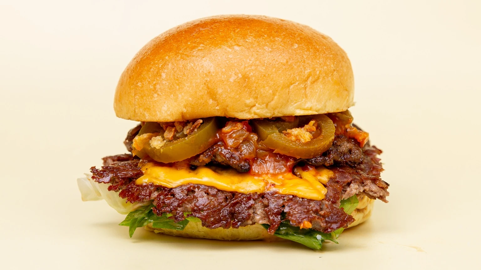 Double Chilli Smash burger