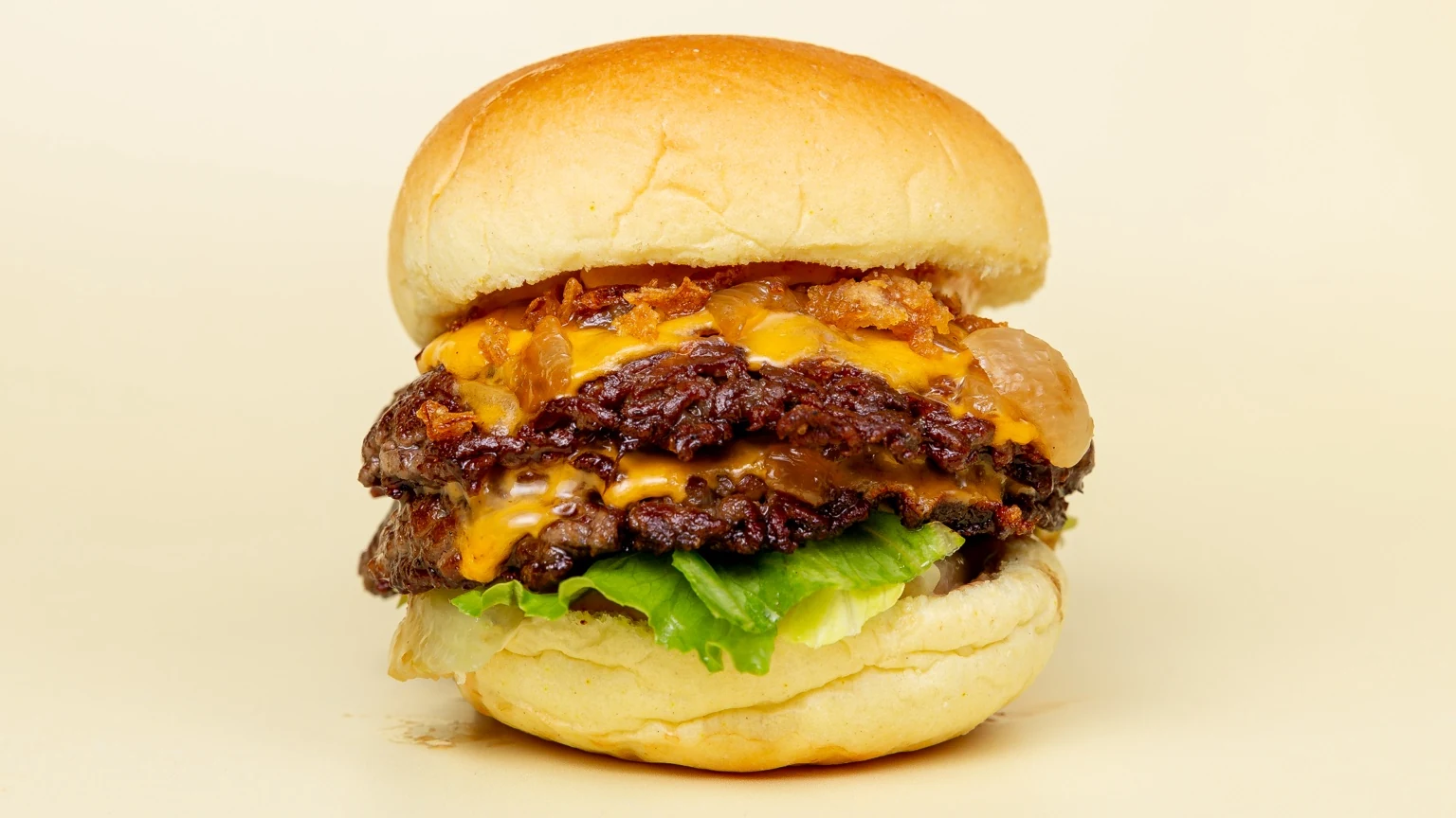 Double Cheese Smash burger